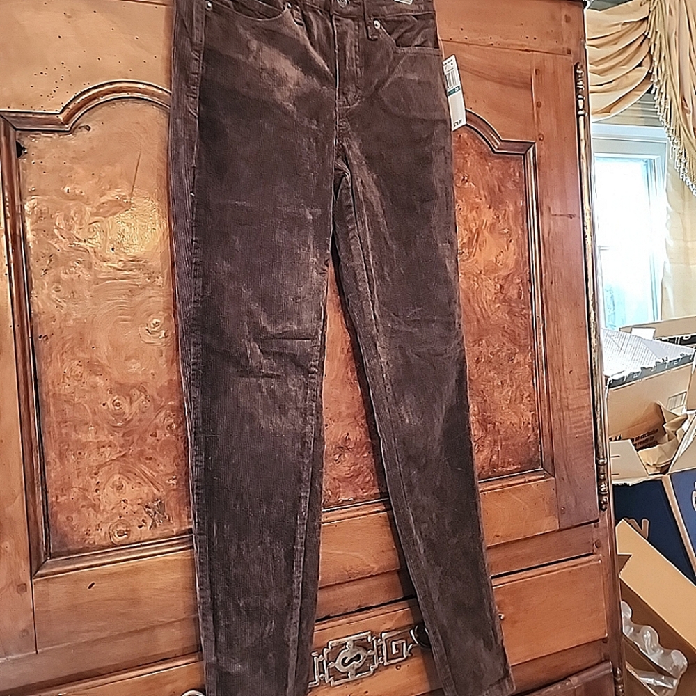 New w Tags Corduroy Skinny Pants by Oat